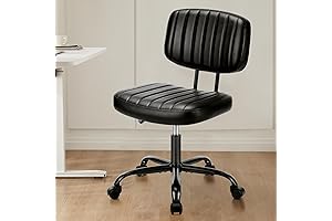Sweetcrispy Armless Office Chair: The Epitome of Ergonomic Comfort