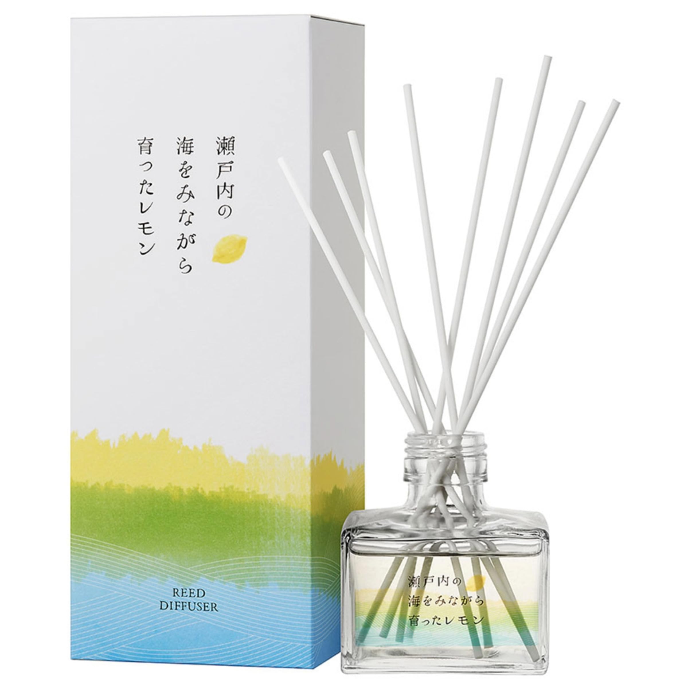 aromaです。お取り置き Amazon.co.jp: Daily Aroma Reed Diffuser, Setochi Lemon Scent, 4.2