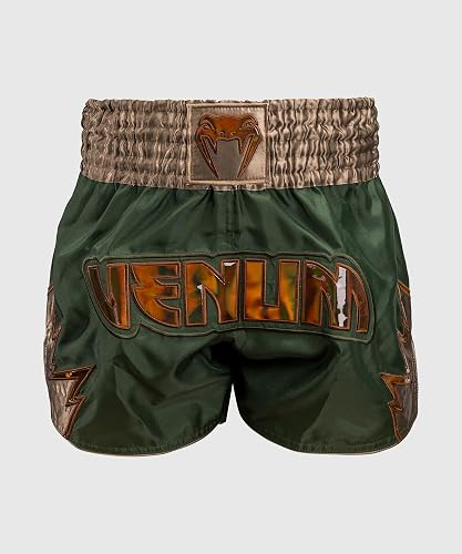Venum Inferno Muay Thai Shorts - Khaki/Bronze - S