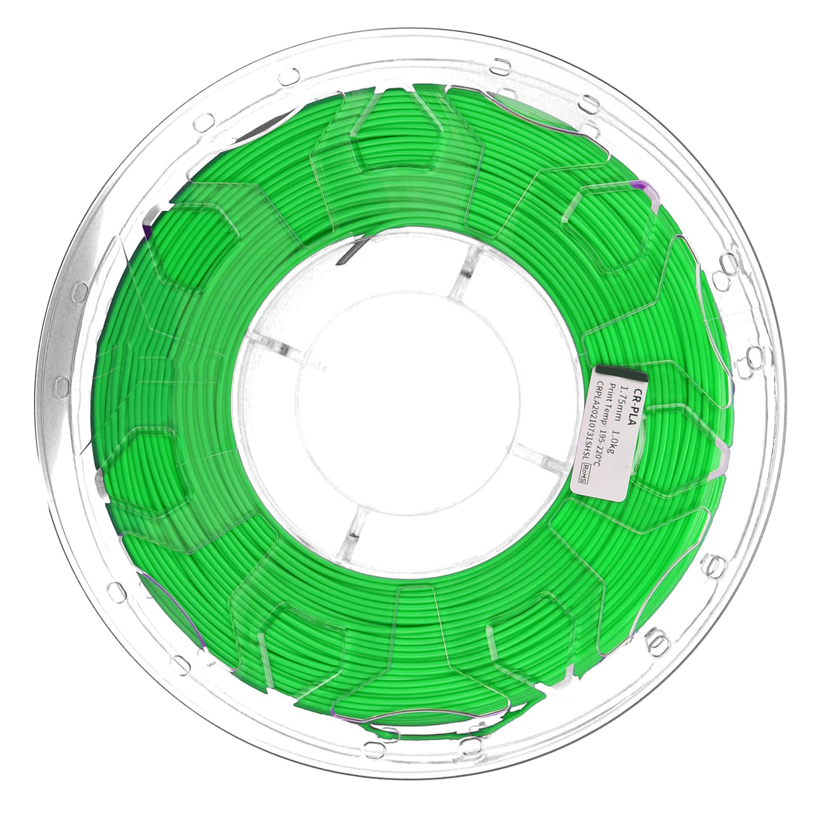 Niski Skurcz Zmiana Koloru Filament do Drukarki 3D Materiały Eksploatacyjne o Wysokiej Wytrzymałości do CR PLA 1 X Filament (Zielony)