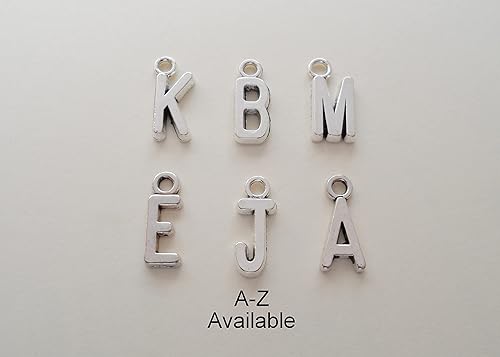 Miniatura 4 de Llaveros pequeños de encargo del encanto del ajedrez del rey y de la reina con los encantos de la letra, llaveros