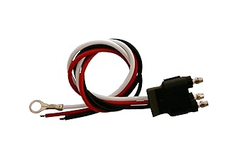 Blazer International B93874 3-Wire Pigtail for Stop/Turn/Tail Light