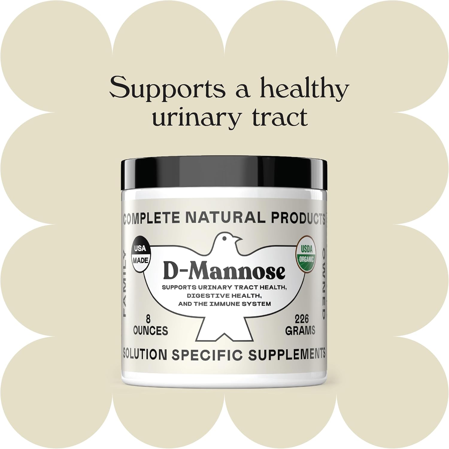 CNP Organic D Mannose Powder 2000mg - Powder D Mannose Supplement for UTI Support, Pure D-Mannose Powder from Guar Beans, Vegan Non GMO Clean Formula, Bladder Urinary Tract Health Supplement Use - Image 3