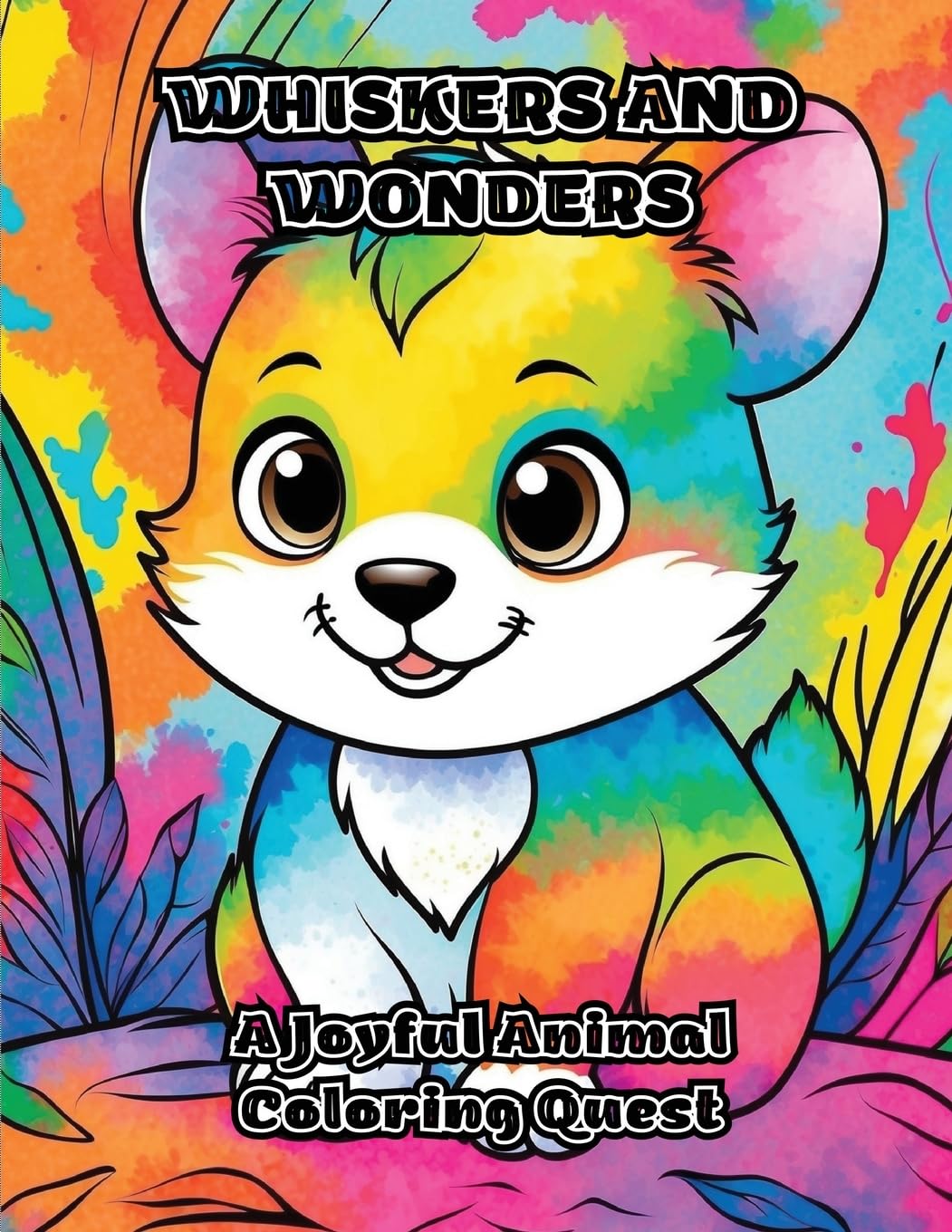 Whiskers and Wonders: A Joyful Animal Coloring Quest