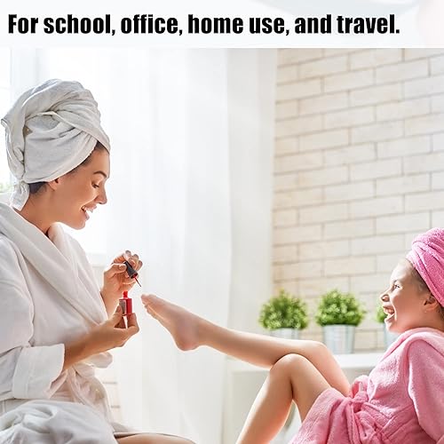 Miniatura 7 de VOCOSTE Mini lámpara de uñas UV-LED, lámpara de uñas portátil, secador de esmalte de uñas de gel, secado rápido, con 2 temporizadores, 54 W, 18