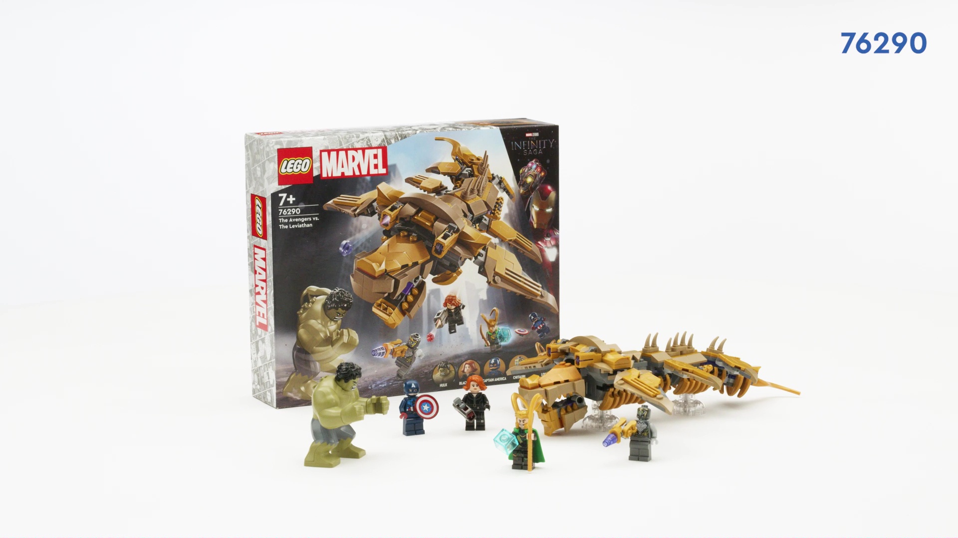 LEGO Marvel Avengers vs. Leviathan Superhero Toy Building Set