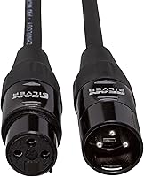 Vista 2 de Hosa HMIC-010 - Cable de micrófono Pro, REAN XLR3F a XLR3M, 10 pies