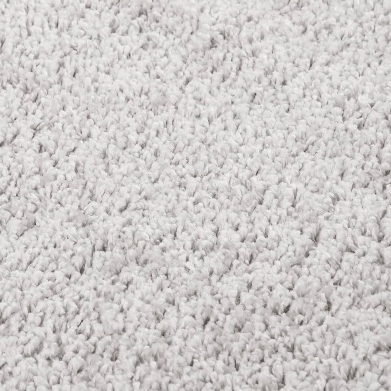 Homgoday Tapis Shaggy Gris Clair 80 x 150 cm Antidérapant, Meubles pour Intérieur Extérieur Maison Salon