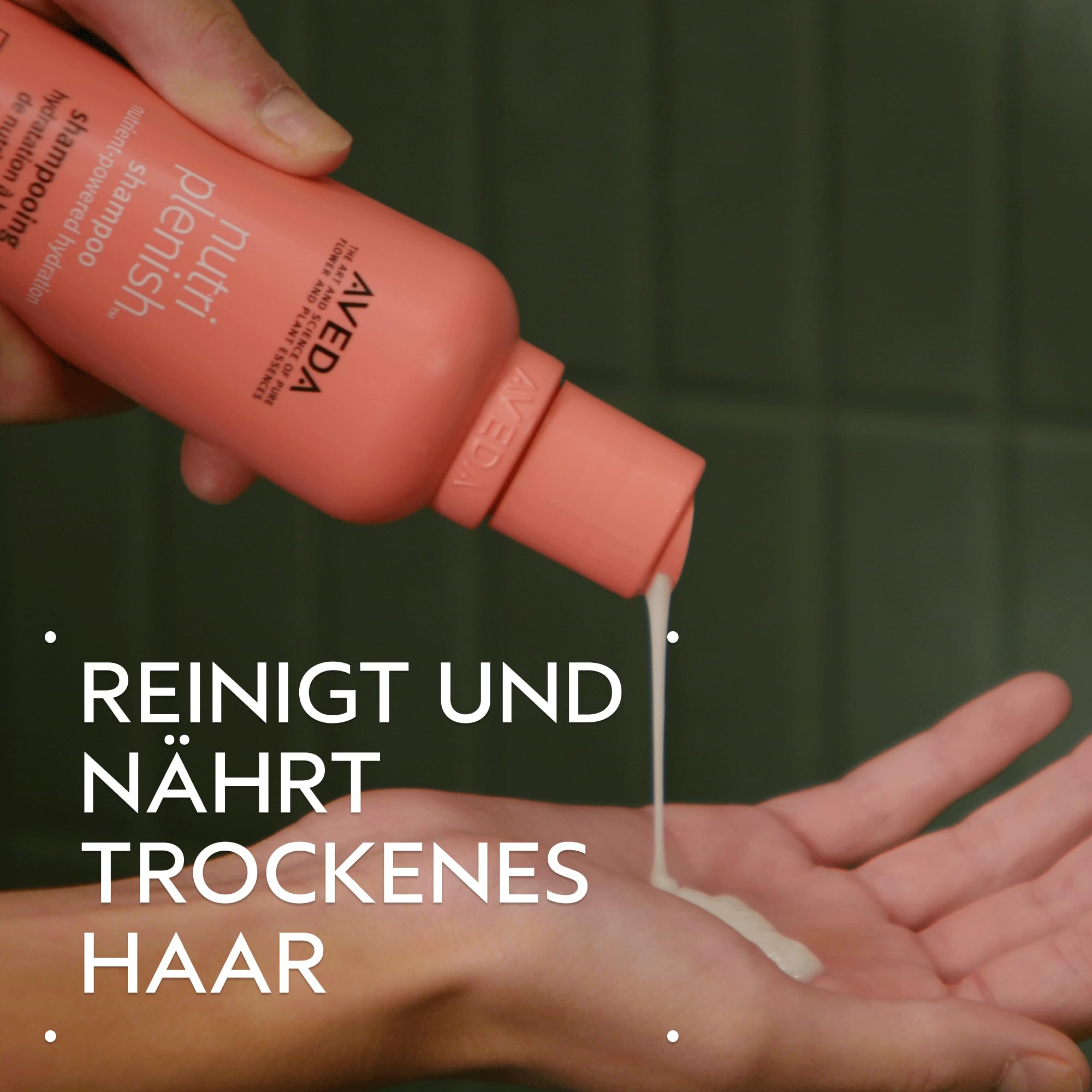 Aveda Nutriplenish Shampoo Light Moisture, Superfood-Shampoo für trockenes Haar, Bio-Granatapfelöl, Kokosnussöl, Mangobutter, zu 94% natürlichen Ursprungs*