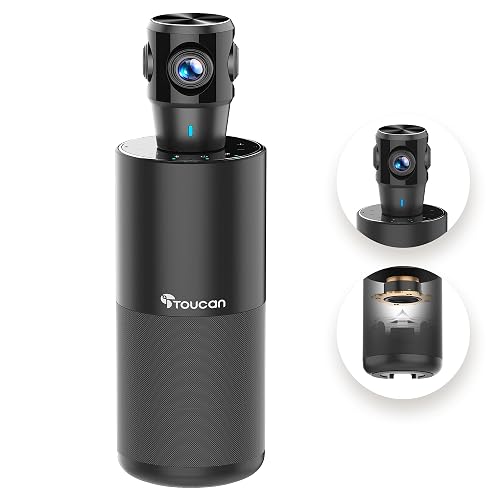 TOUCAN 360-Degree Video Conference Camera with AI Tracking