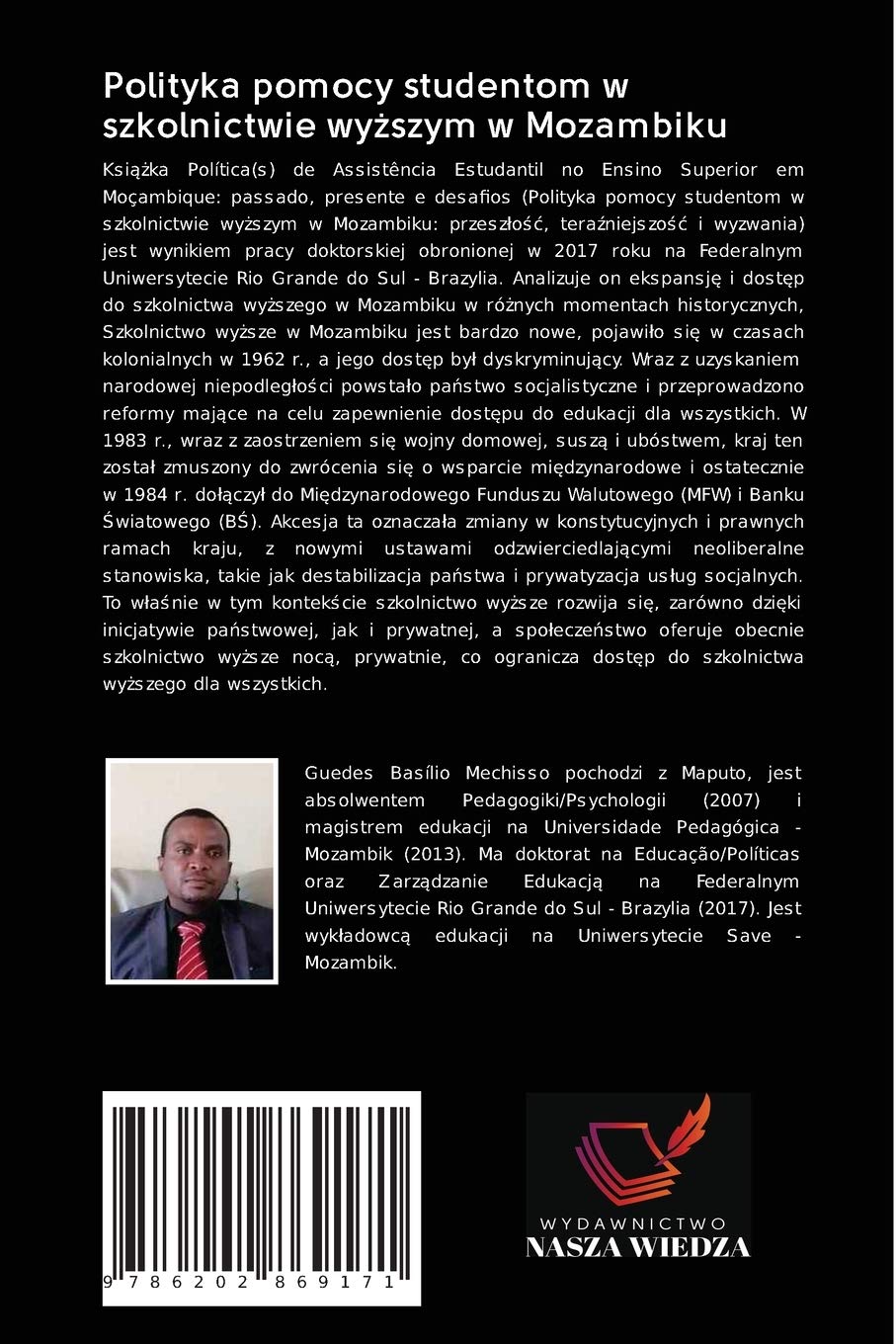 Polityka pomocy studentom w szkolnictwie wyższym w Mozambiku: Przesz¿o¿¿, tera¿niejszo¿¿ i wyzwania