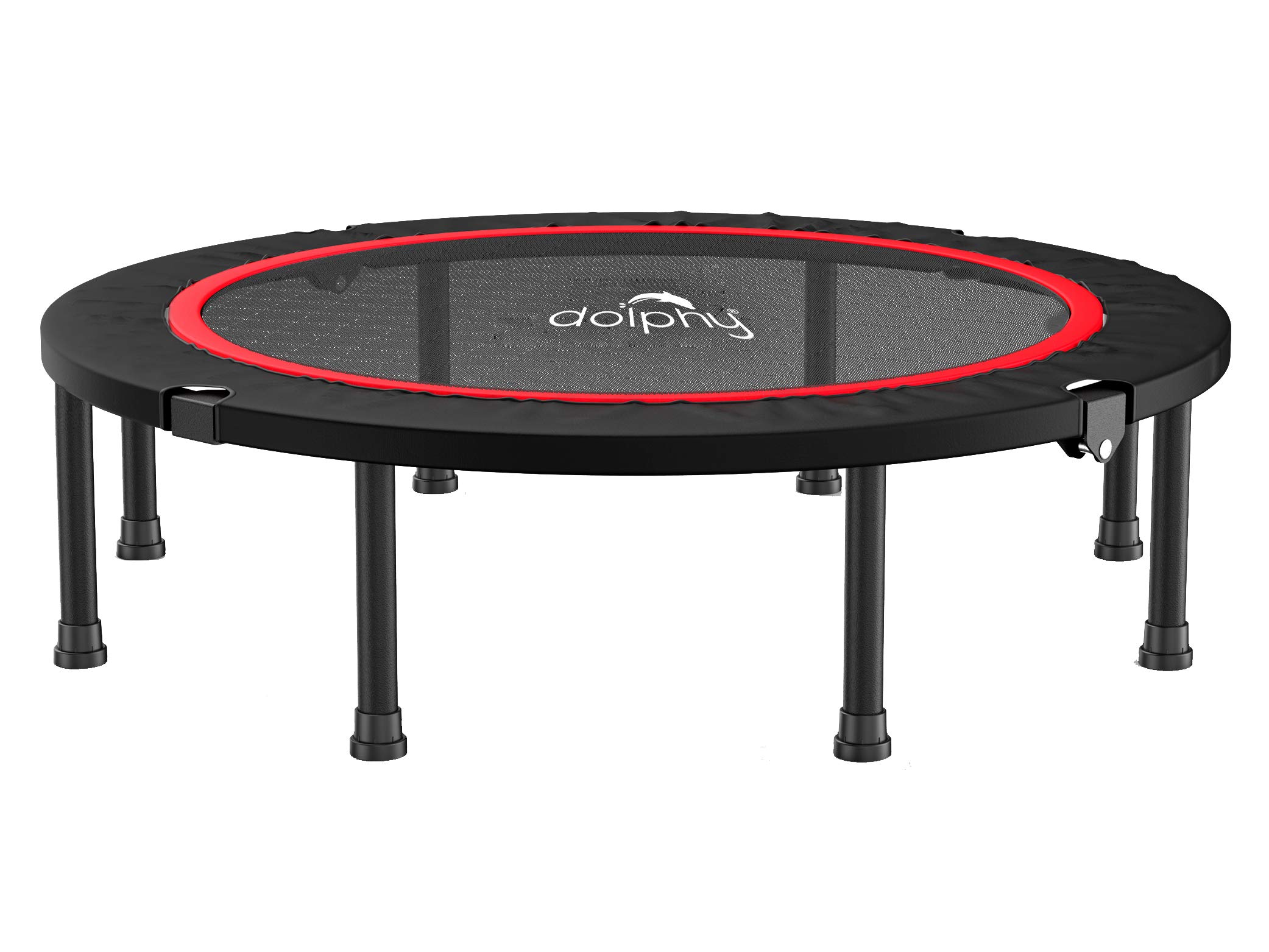 Dolphy 48" Foldable Mini Trampoline, Exercise Trampoline for Kids or Adults, Indoor,Garden/Workout Cardio Fitness Rebounder Trampoline with Safety Pad. - Max Load 100 kg.-image-32