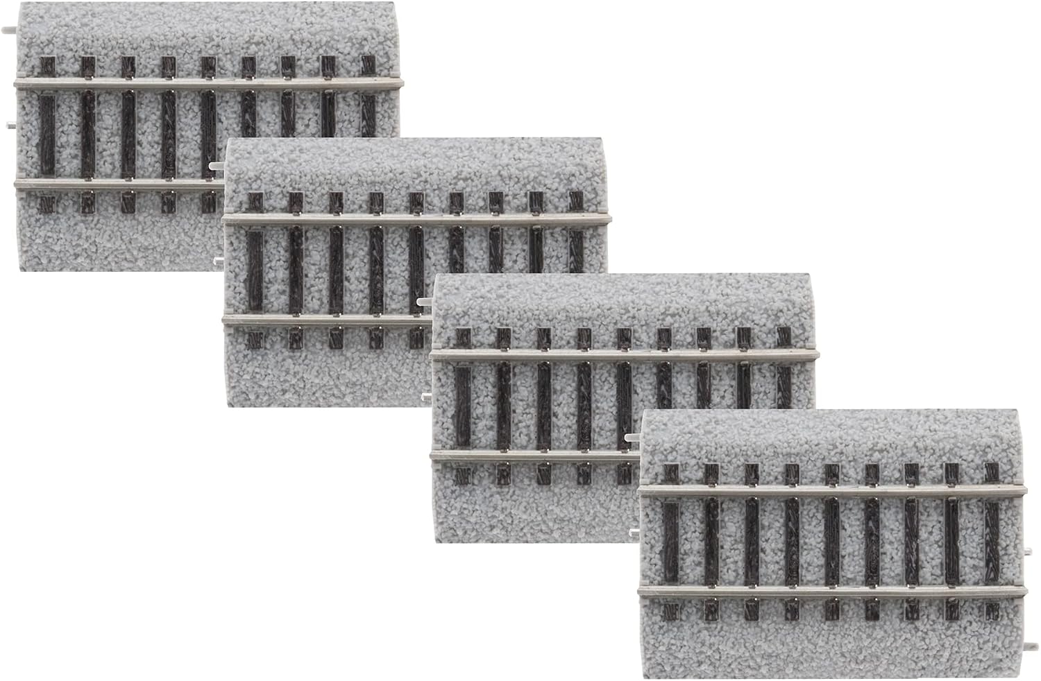 3" Straight 4-Pack - HO
