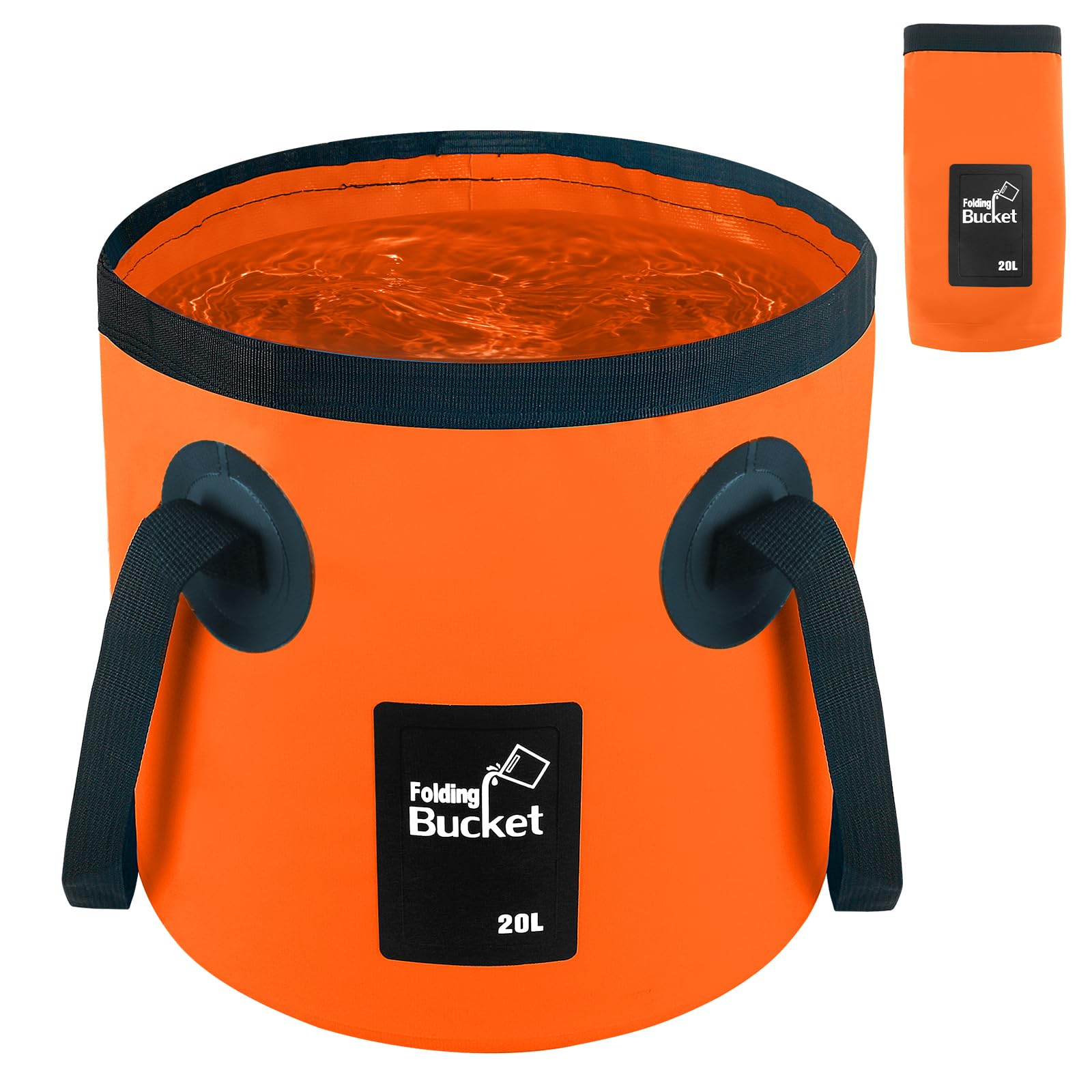 Locker.Ink | Get Ready for April Showers with These Flood Clean Up Essentials BIDFUL Bucket Orange
