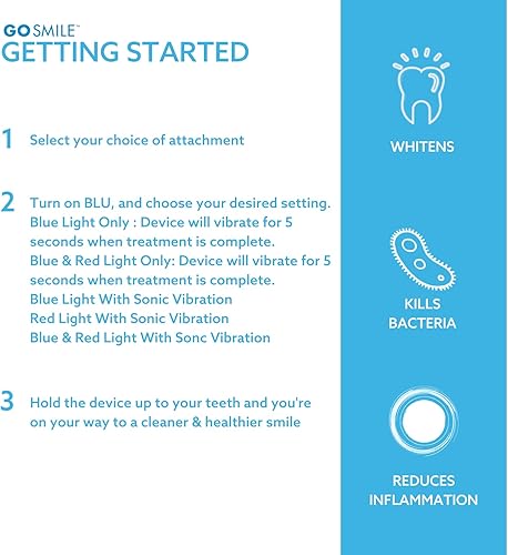 Miniatura 8 de GO SMILE Pro Oral Care - Accesorios de cepillado fácil  Reemplazo de cepillo de dientes de nailon, raspador de lengua de silicona, cepillo