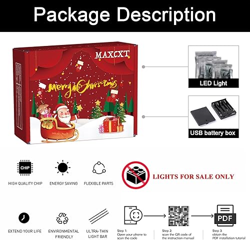 Miniatura 6 de MAXCXT Luz LED para Lego 76417 Gringotts Wizarding Bank  Edición de coleccionista compatible con el modelo (no incluye los bloques de construcción)