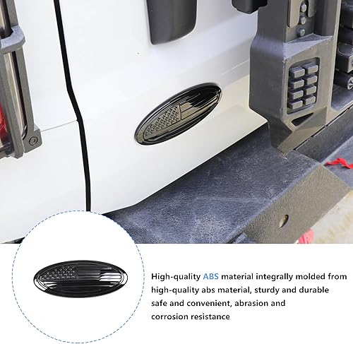 Miniatura 7 de Decoración de la cubierta del emblema del portón trasero Pegatinas de superposición Accesorios exteriores para Ford Bronco y Bronco Sport 2021 2022