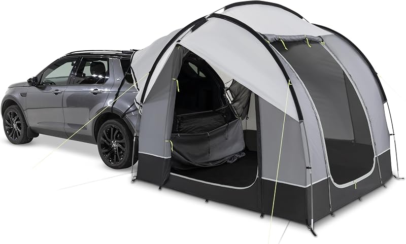 KAMPA Drängler Busz Előtető Szabadon Álló - 6,6 m² Hátsó Sátor Autóhoz 2 Főre - Vízálló Autósátor 240cm Széles Ablakkal