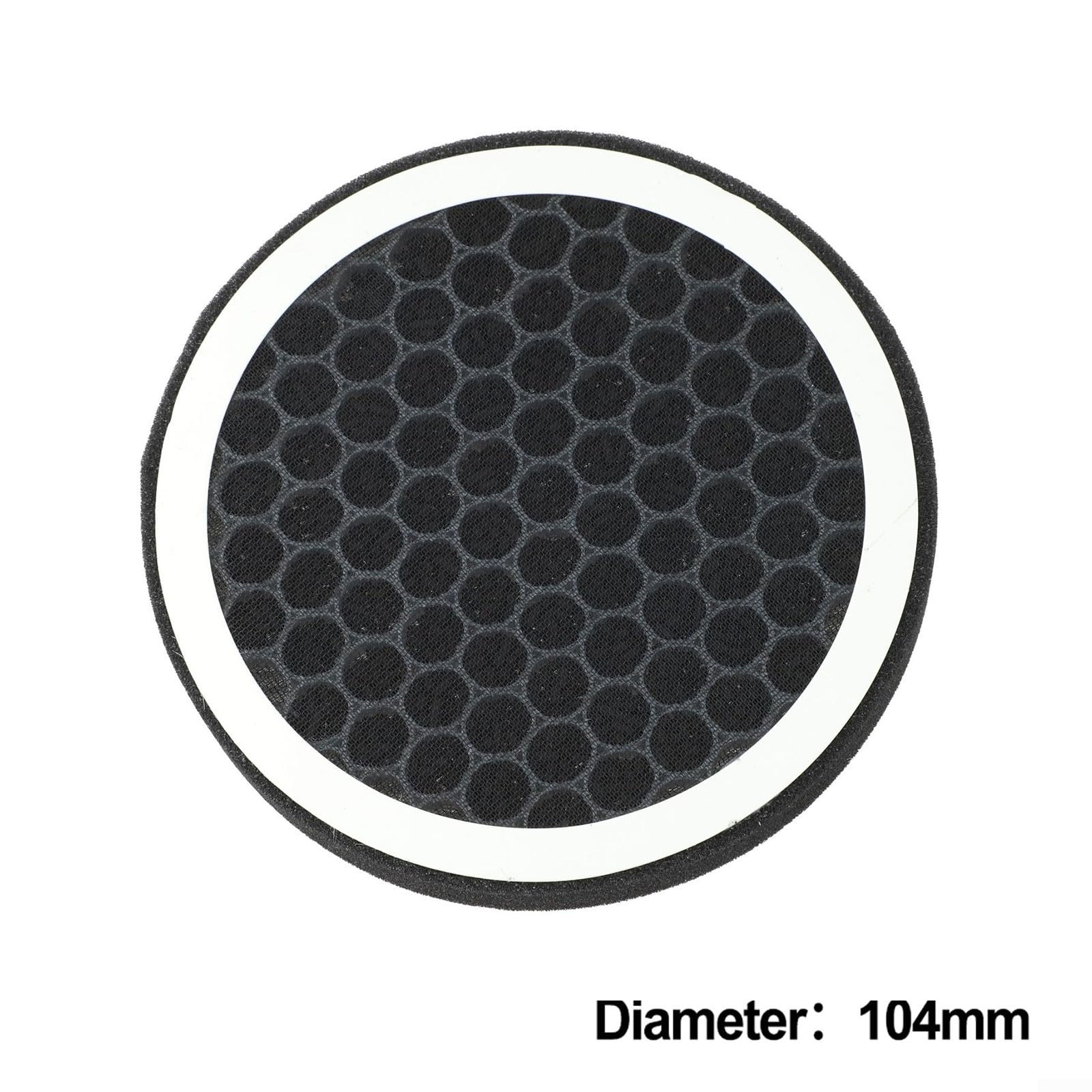 Aktivkohle-Luftfilter für PVC-Rohre, HEPA-Verbundfilterelement zur Rauch- und Staubentfernung, Luftauslasssieb für Frischluftsysteme (104 mm)
