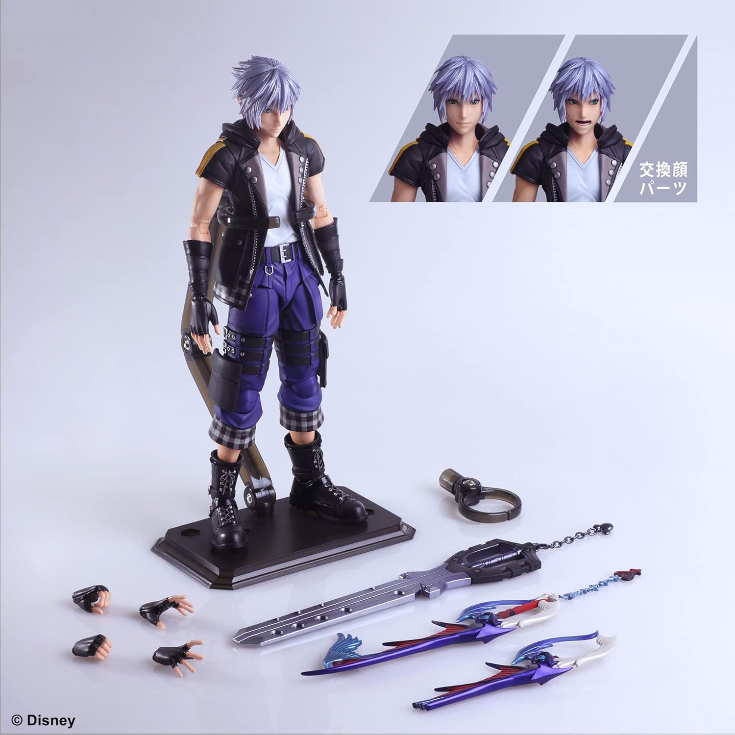 スクウェア・エニックス(SQUARE ENIX) Kingdom Hearts III Play Arts Kai Riku DX Version PVC Pre-Painted Action Figure