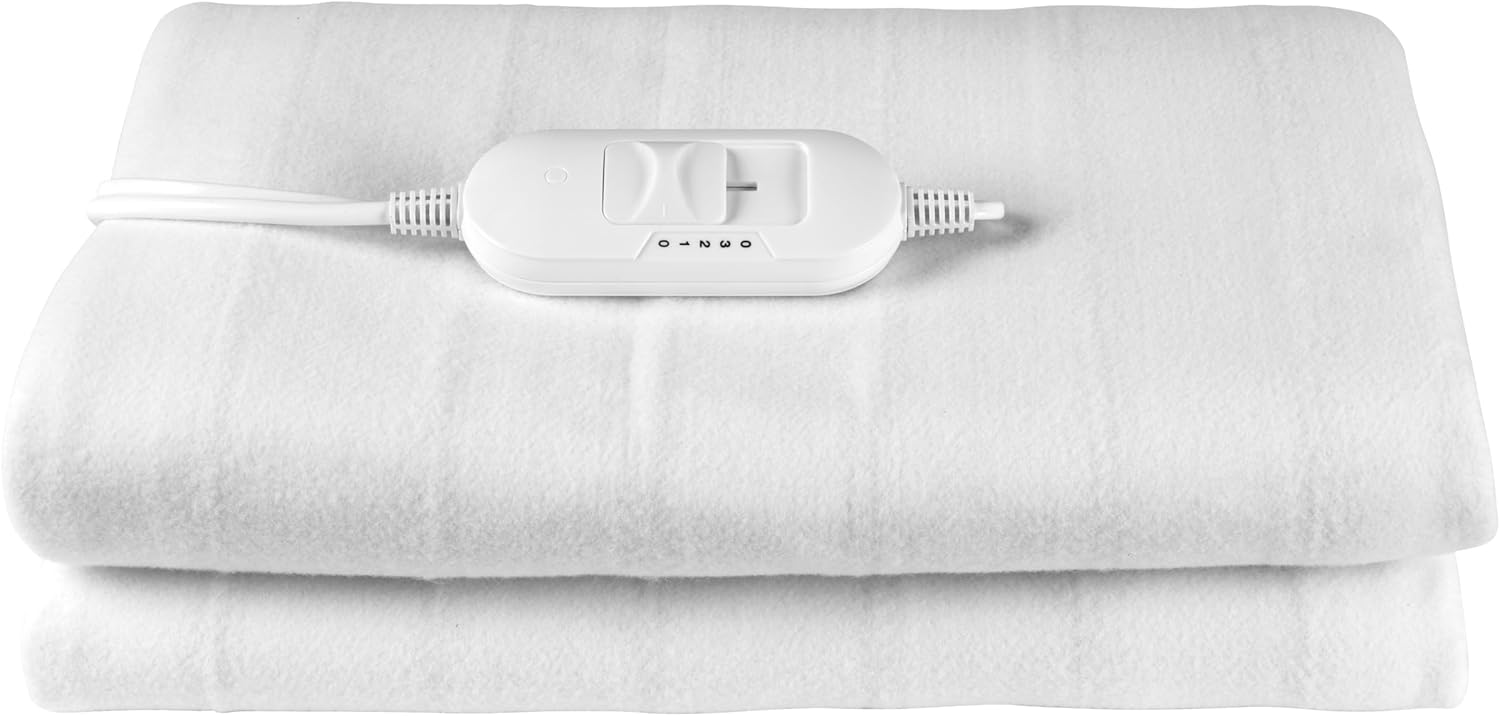 Kleeneze KL3755 Heated Underblanket For King Beds, Machine Washable