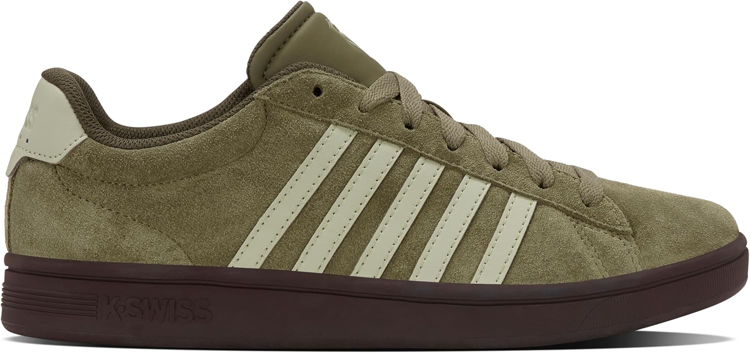 K-Swiss Men's Court Tiebreak II Suede Sneaker