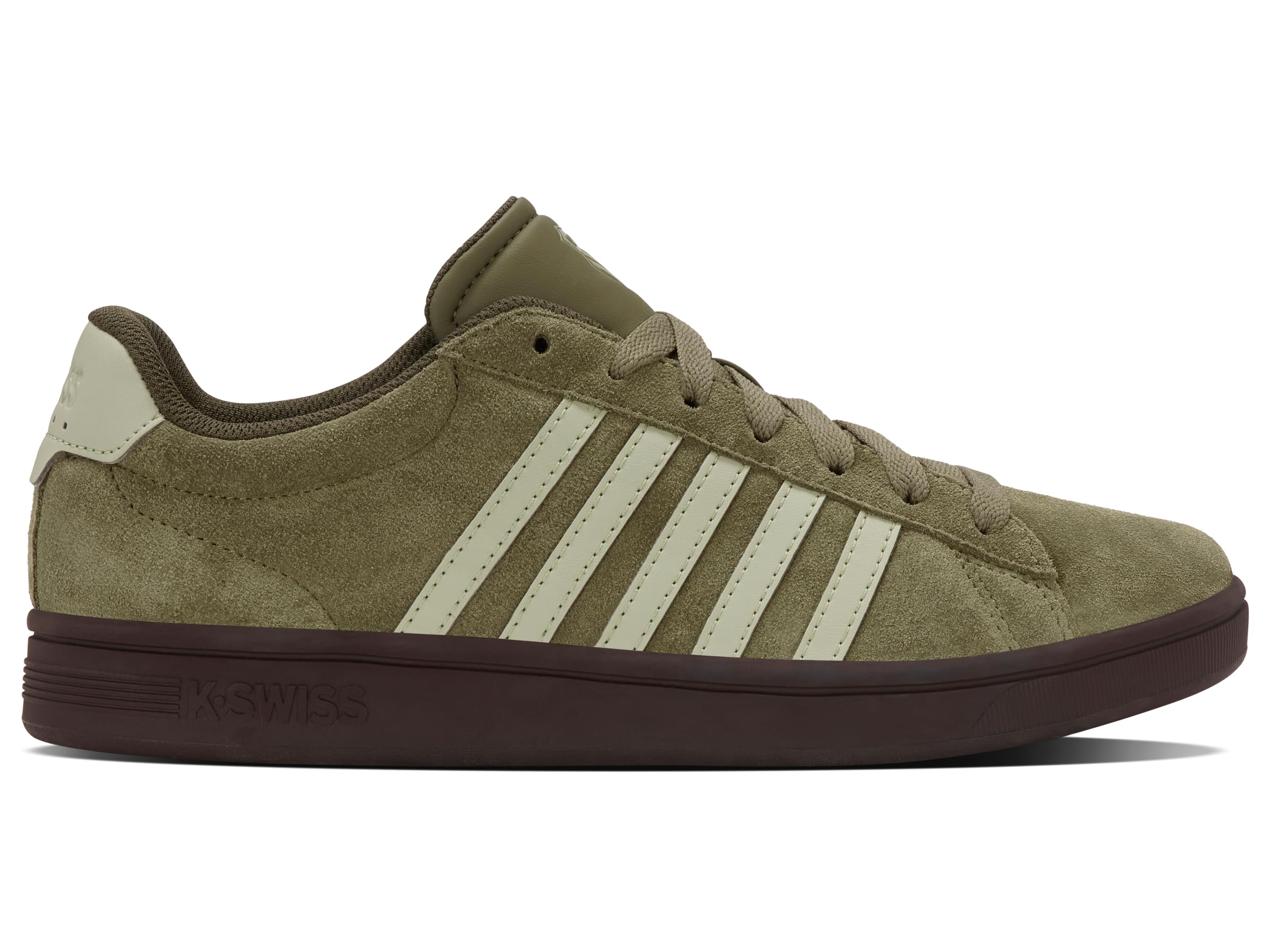 K-Swiss Court Tiebreak II SDE Herren Leder Sneaker Schuhe 09492-367 dunkelgrün