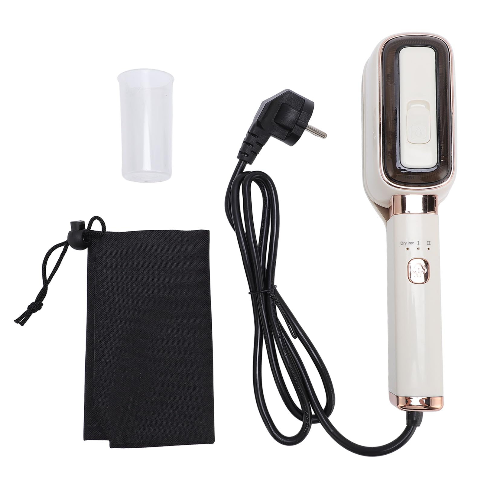 Vapor de Viajes, 180 ° Rotatable Handheld Press Iron para Ropa, Vapor de Prenda Portátil Handheld Vapor, Viaje de Viajero, Esencial para el Hogar, Mantenga su Ropa sin Arrugas (EU)
