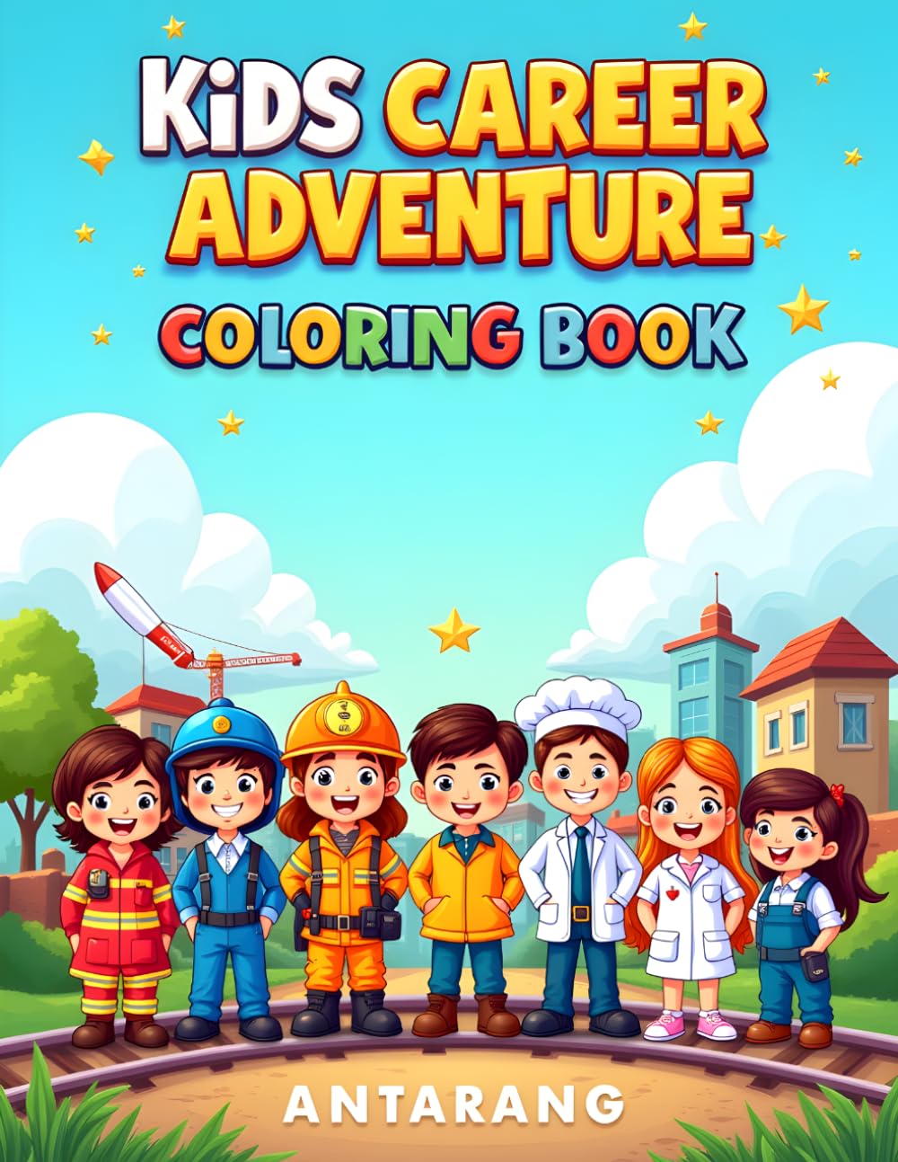 Kids Career Adventure: Coloring Book for age 7-15 years