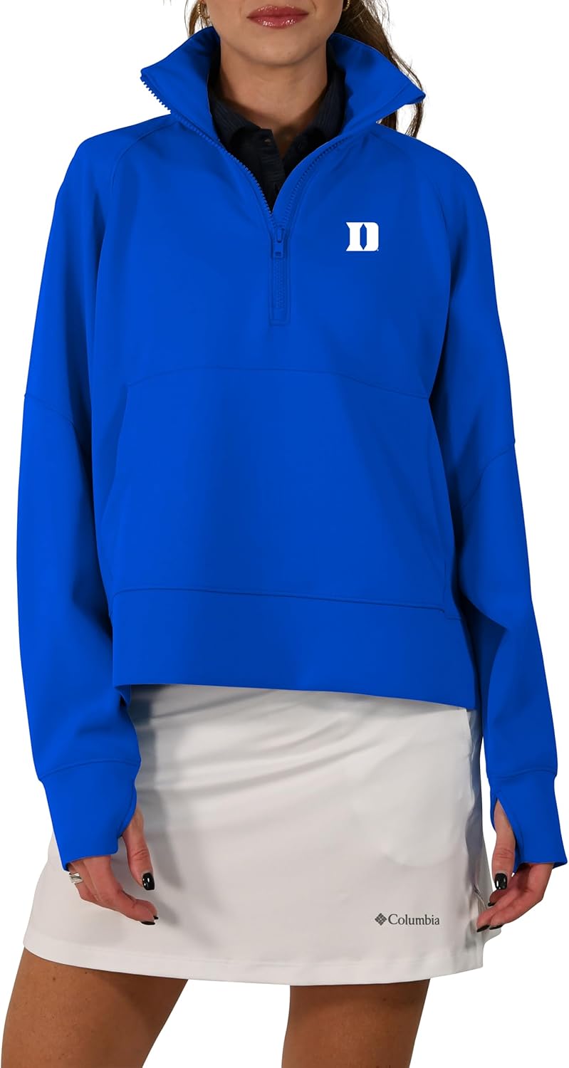Columbia Duke Univ Golf Women's Wickhams Hills Pullover