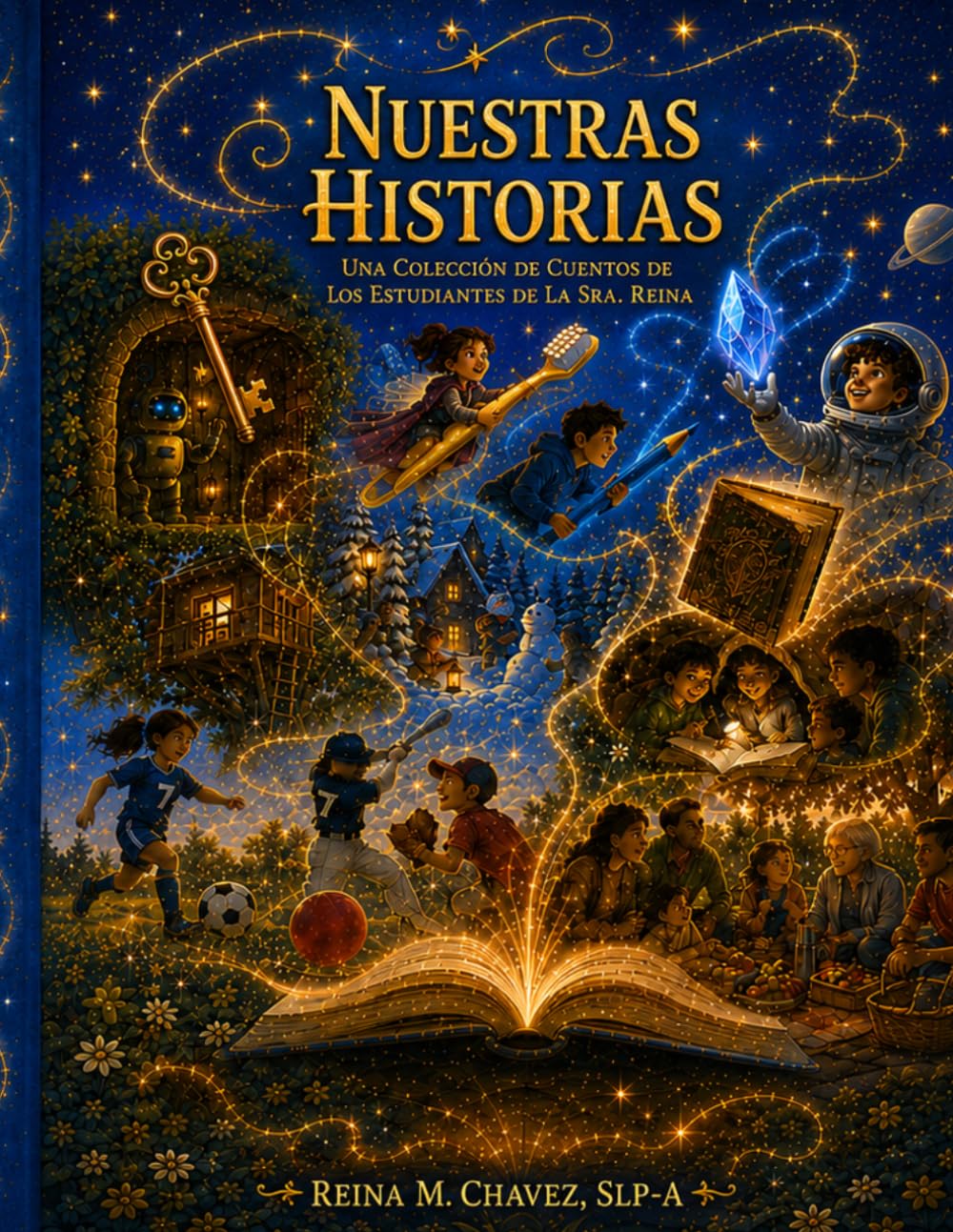 Nuestras Historias: Una colección de cuentos de los estudiantes de la Sra. Reina.