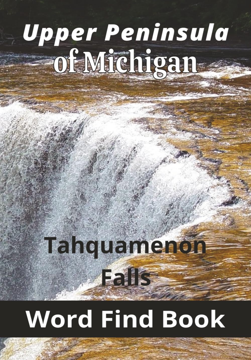 Upper Peninsula of Michigan Word Find Book: Discover Counties, Towns, Waterfalls, Flowers, Fish and Yooper Culture Through 60 Engaging Word Searches with solutions 7X10