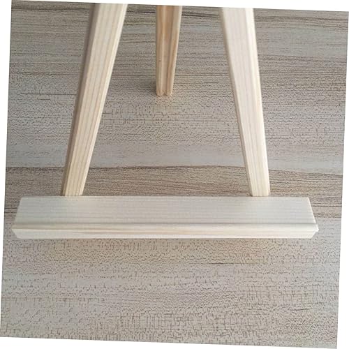 Miniatura 3 de Totority Caballete de mesa para trípode, marco de caballete de madera para obras de arte, mini caballete de madera, soporte para tableta, soporte