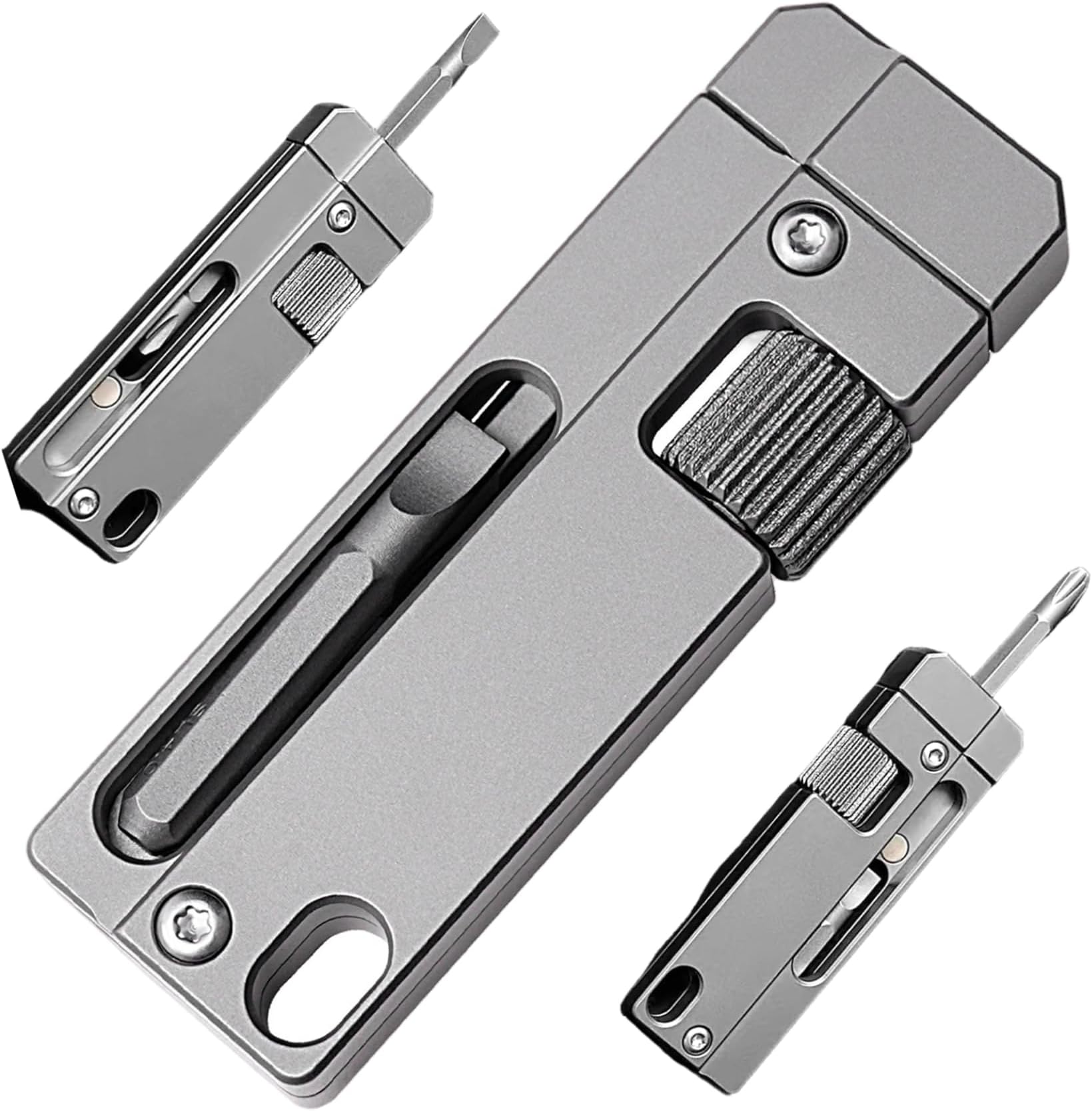 – Wrench Multitool Titanium Alloy Portable Corrosionresistant Lightweight Adjustable Wrench Spanner Suitable for Repair Tasks, Every Day Carry, Outdoor Use