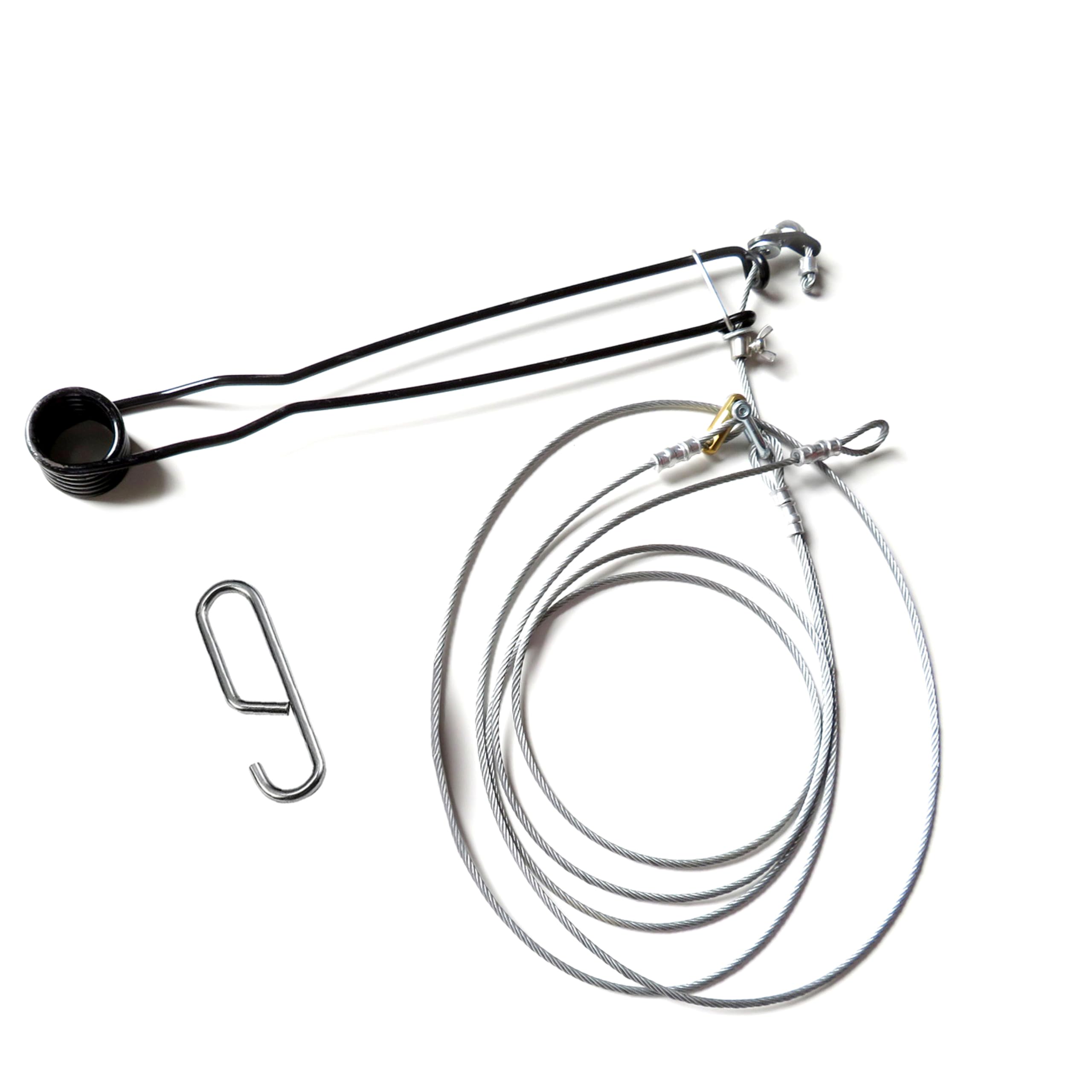 Amazon | L型ねじりバネ式くくり罠（踏み板なし） 強力押しバネ