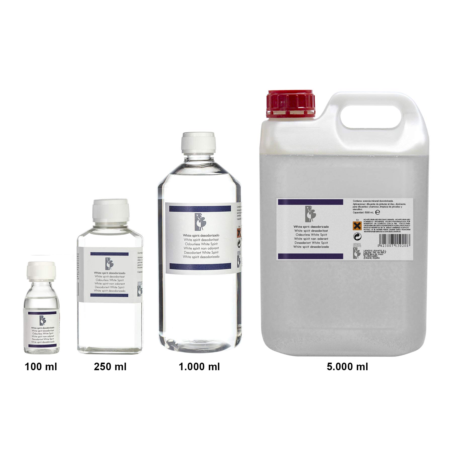 Lienzos Levante 0330344001 - Essenza Minerale inodore, in Bottiglia da 1000 ml