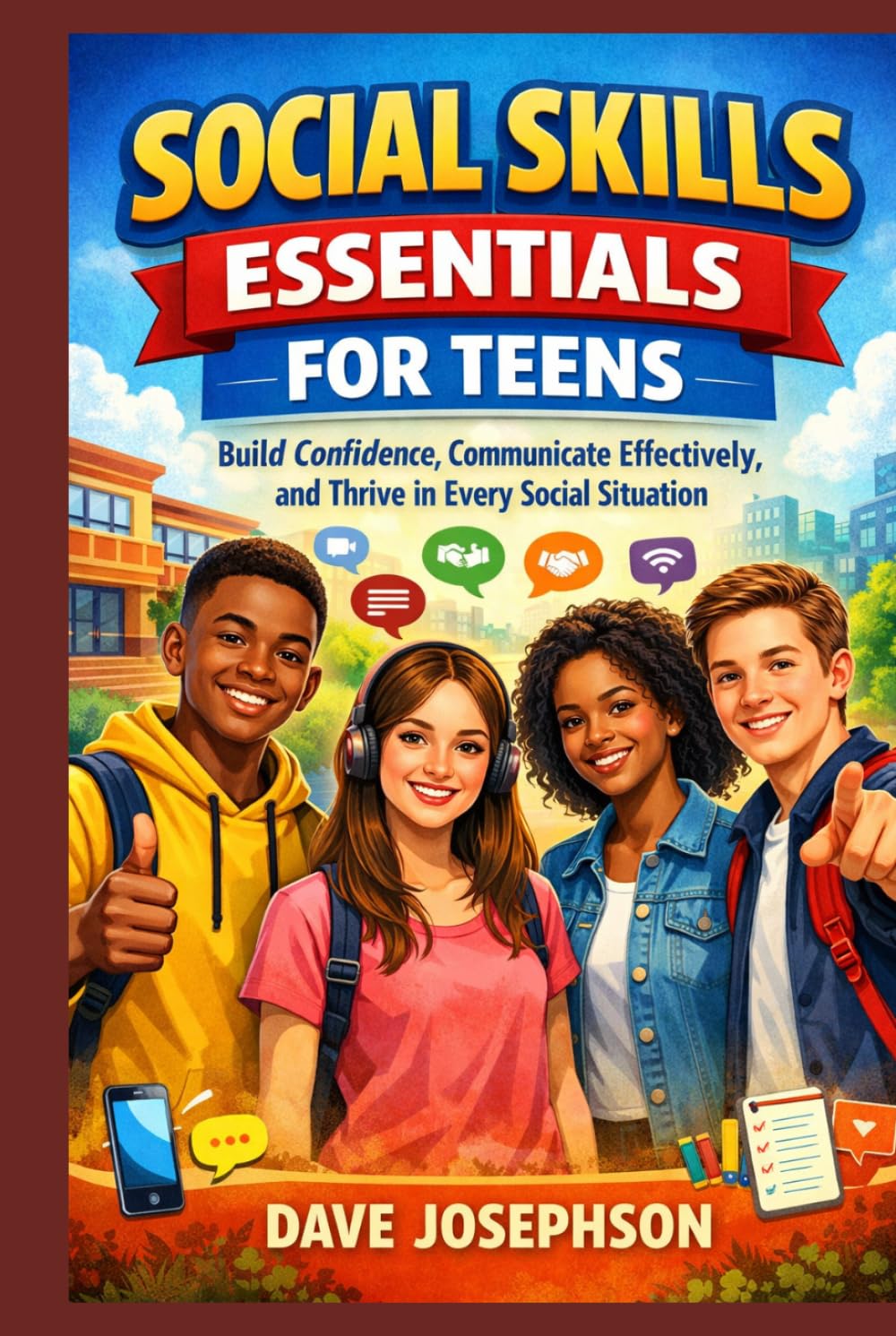 Social Skills Essentials for Teens: Build Confidence, Communicate Effectively, and Thrive in Every Social Situation