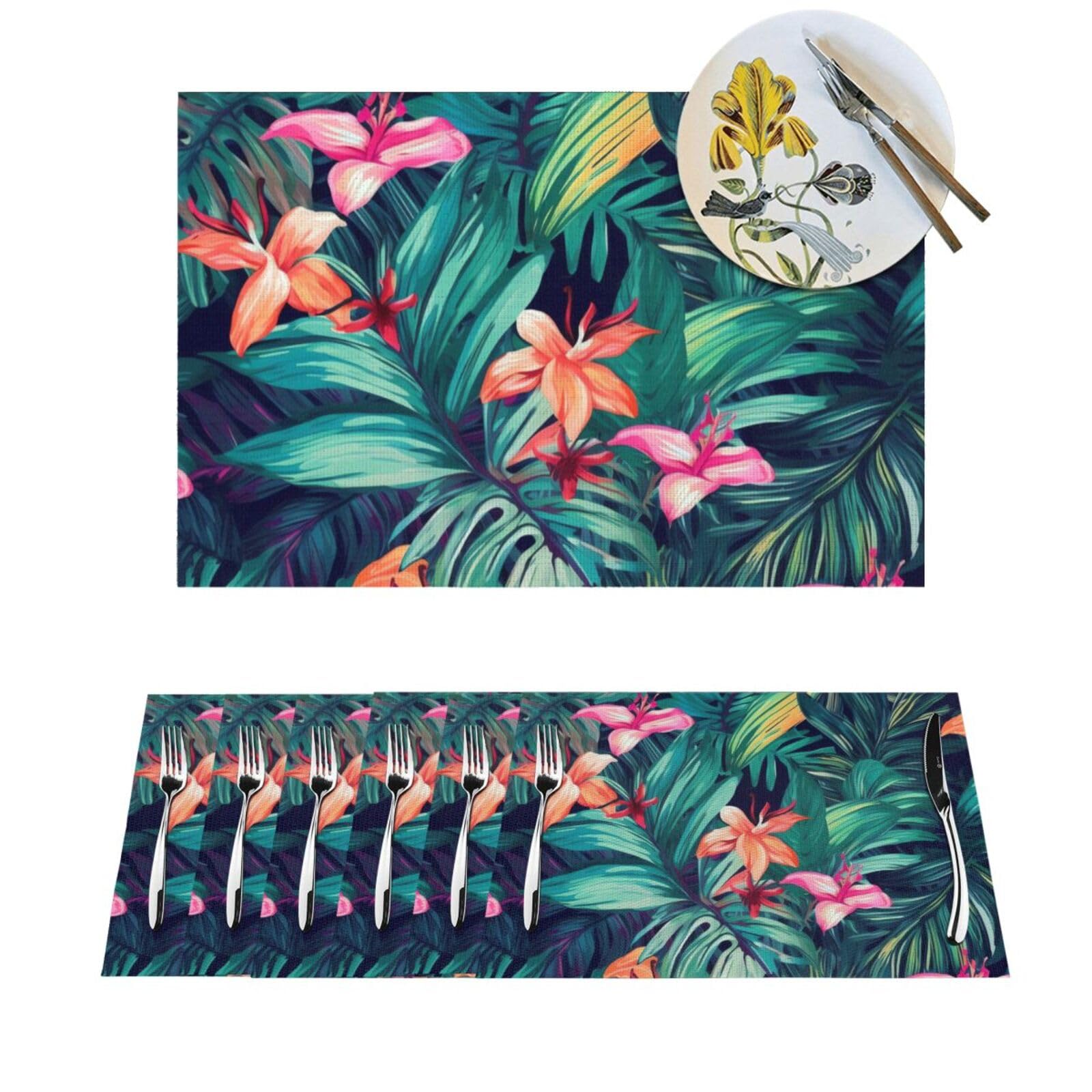 Sets de table résistants à la chaleur pour protéger vos meubles des taches et assiettes chaudes