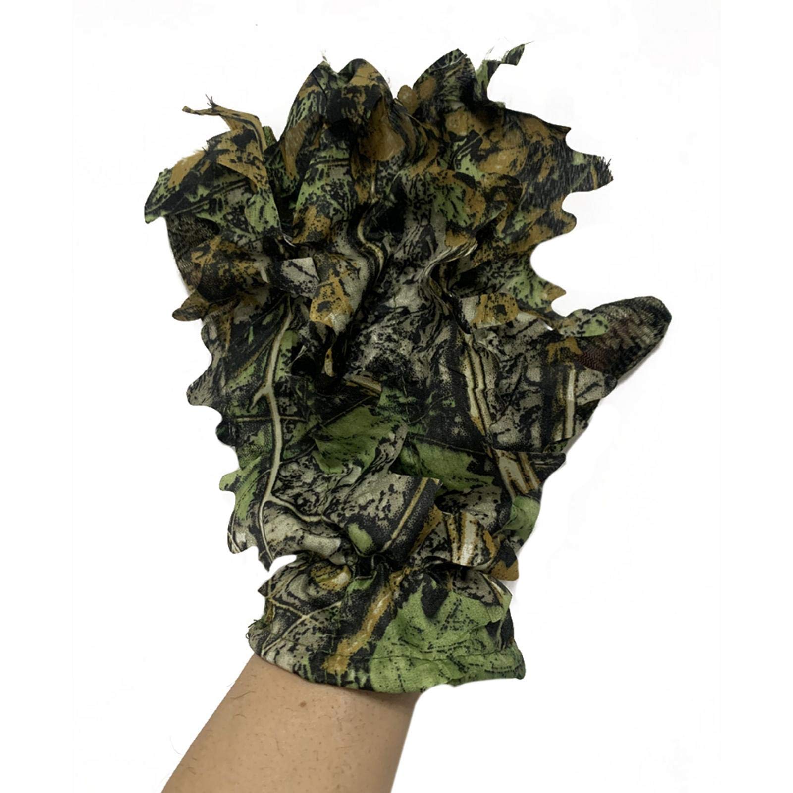 3D Leaf Camo Handschuhe - Tarnhandschuhe Für Jagd & Outdoor