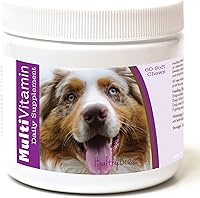 Vista 54 de Healthy Breeds Multivitamínico siberiano Husky para perros, suplemento diario recomendado por veterinarios, sabor a tocino, 60 masticables suaves