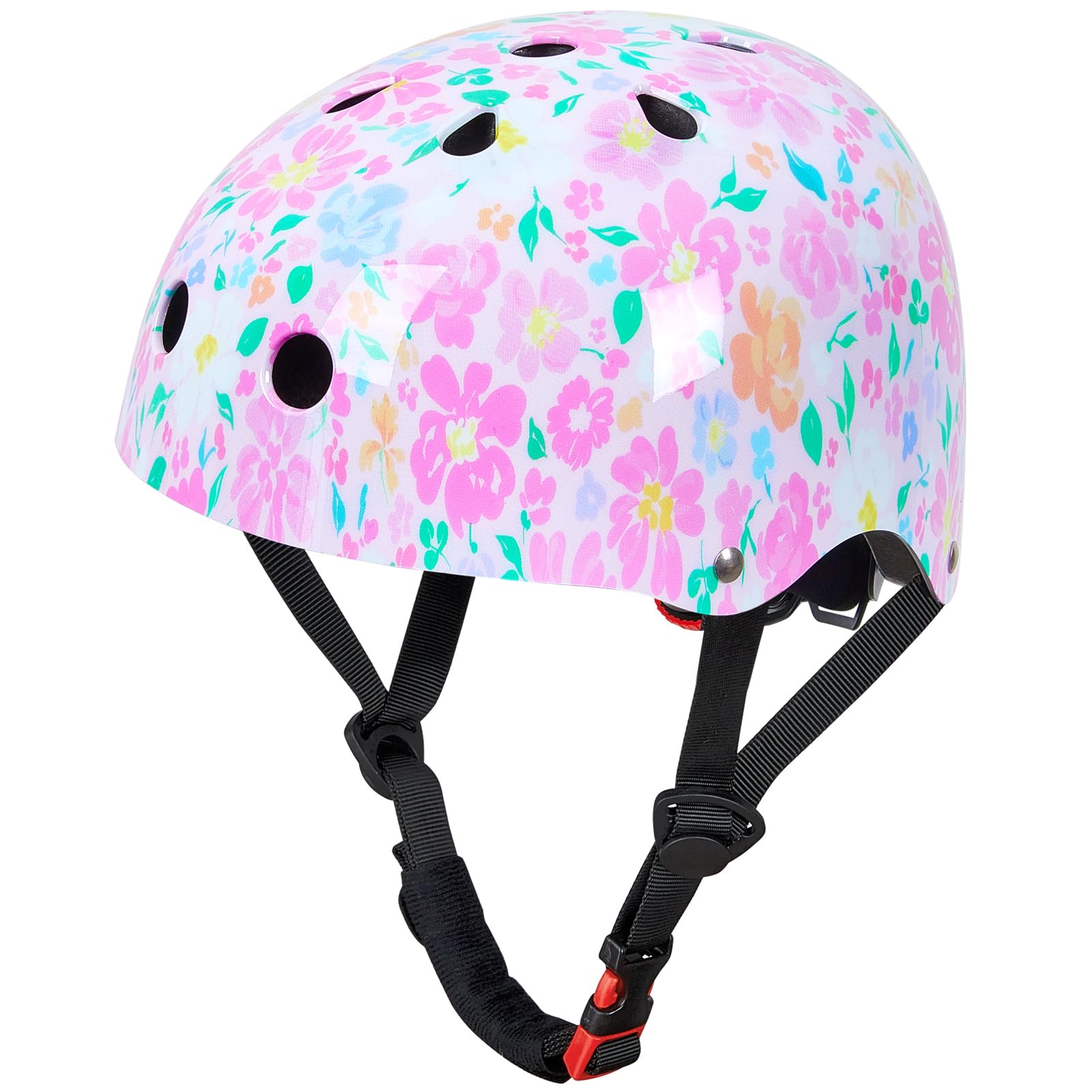 Kids Bike Helmet, MHJY Toddler Helmet Girls Scooter Helmet Kids Cycling Helmets Skateboard Helmet for Boys Child, Age 3-8 Years