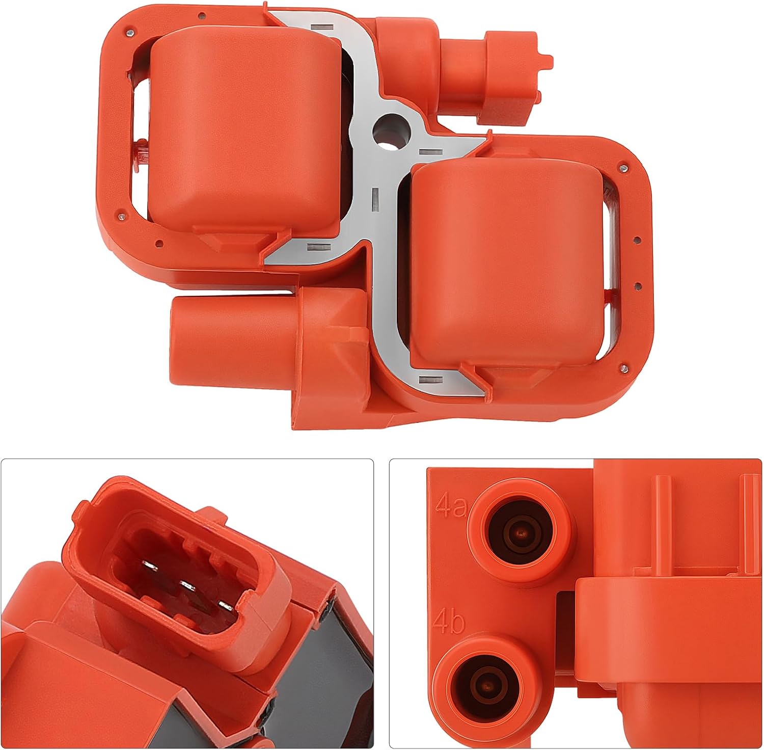 JAVIK Ignition Coil Spark Plug & Wire Cap For Polaris Ranger 700 800 2007-2010 Sportsman 800 700 2004-2014 O.E.M# 4010425 3021671 4011365