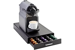 Amazon Basics Nespresso OriginalLine Capsule Holder with Drawer