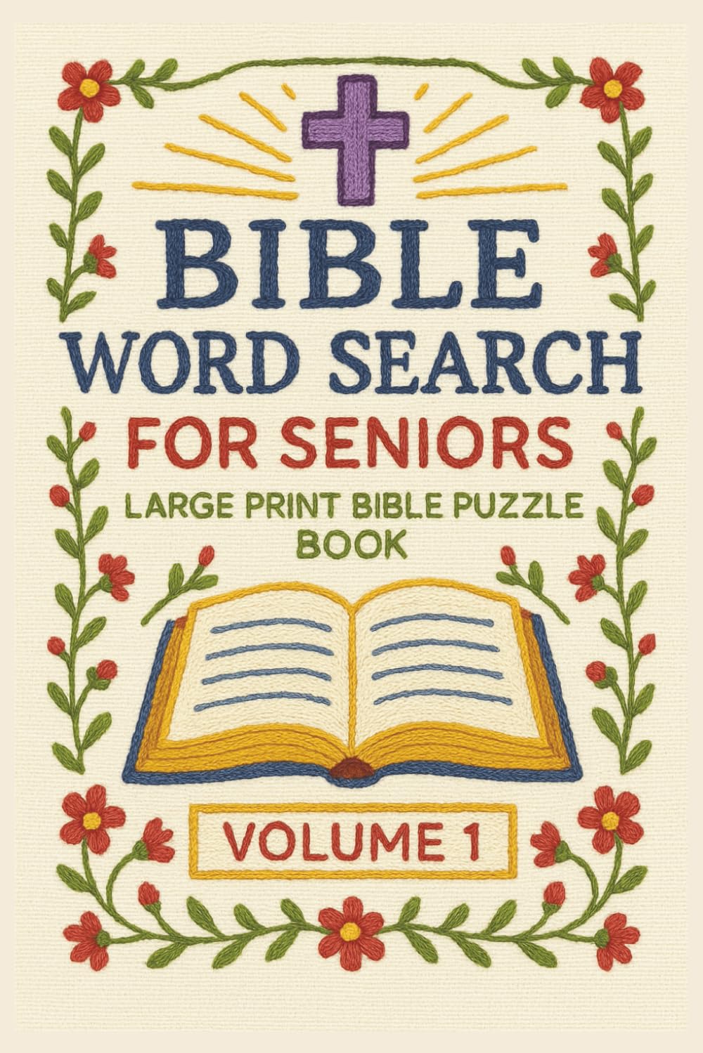 Bible Word Search for Seniors – Volume 1