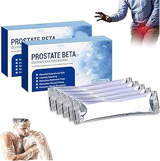 Royalprestige Prostate Beta Glucan Gel Dressings, See Results in 7 Days,Safe and Effective (2 Box)