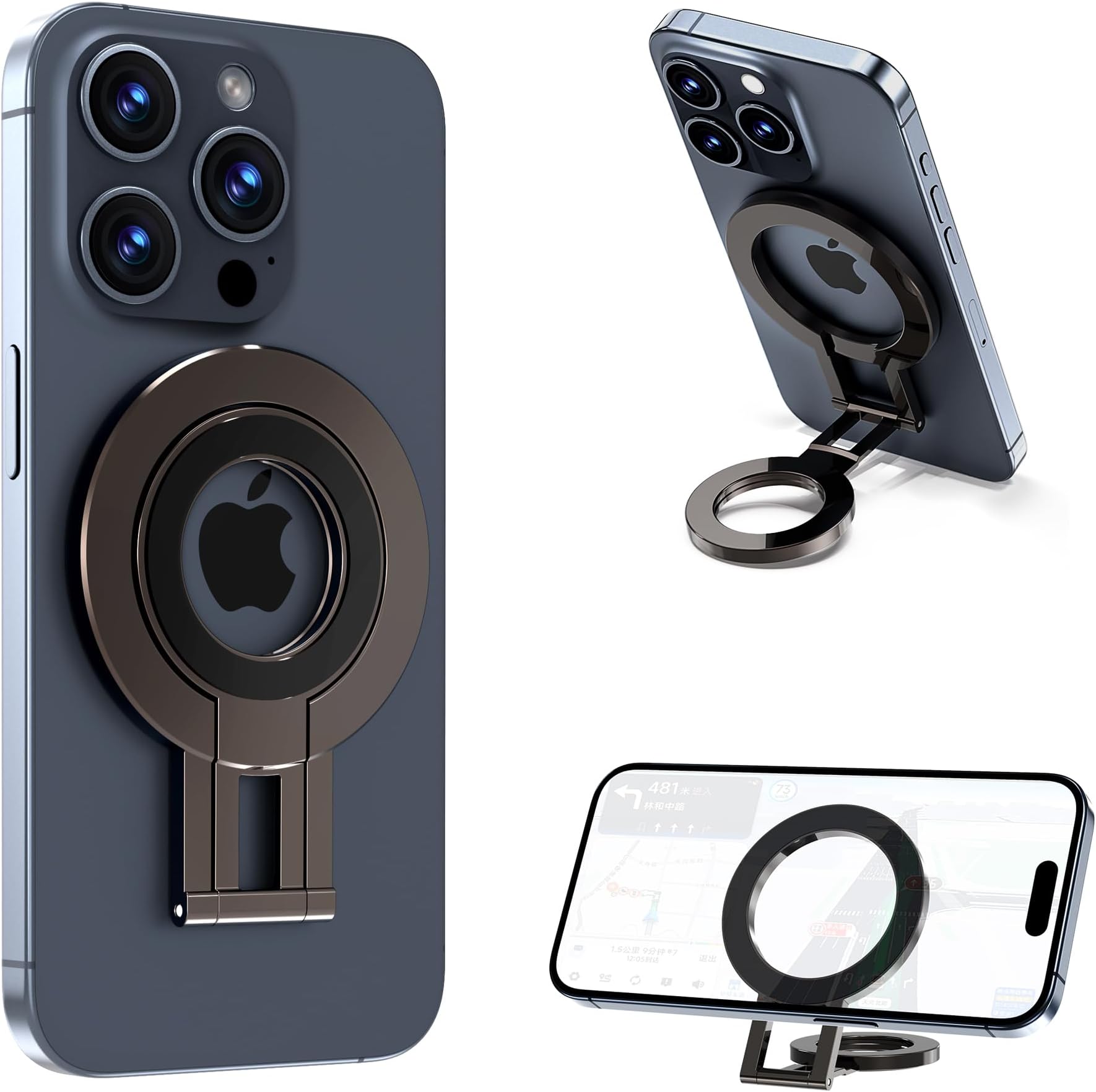 Amazon.com: CloudValley Magnetic Phone Holder for Laptop & Car ...