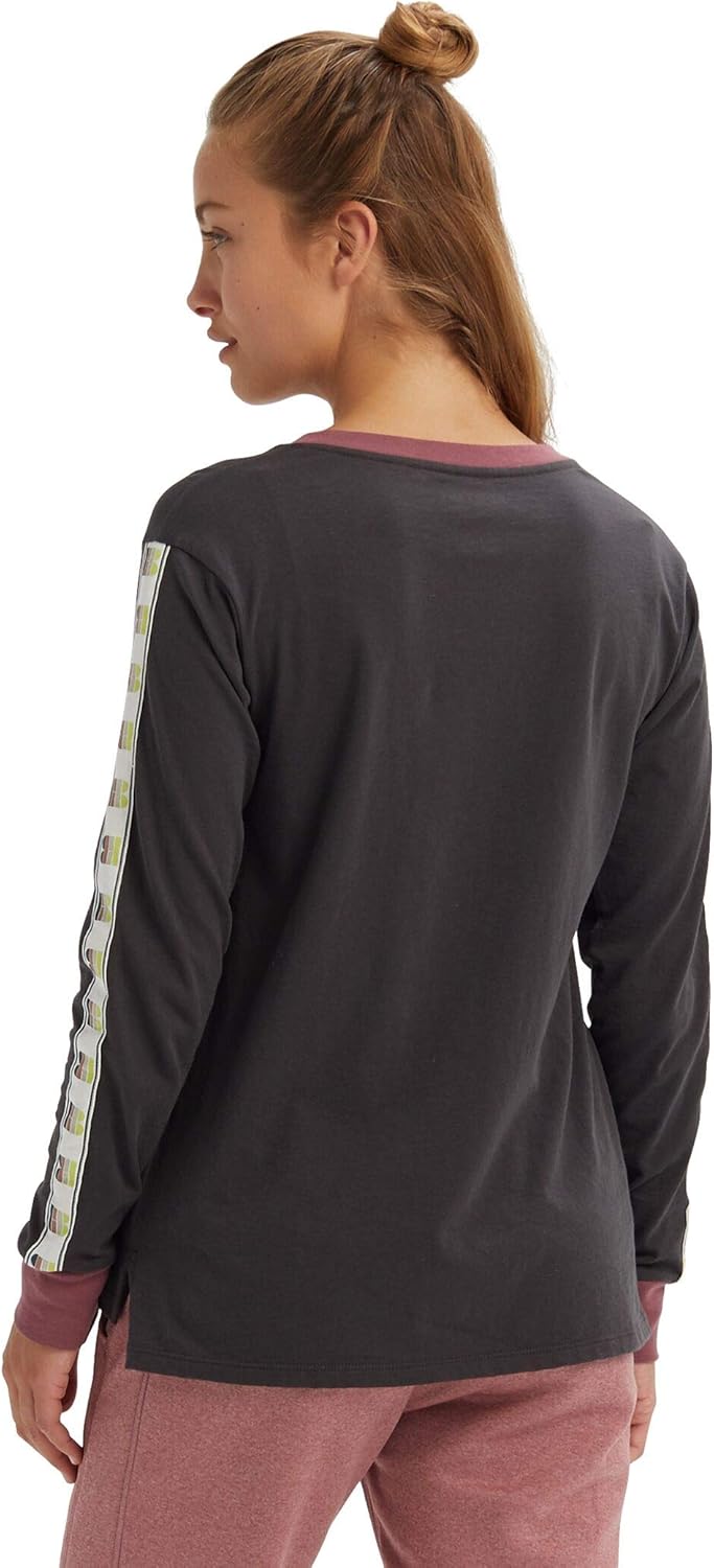 Burton Women's Bel Mar Long Sleeve T-Shirt Large Phantom