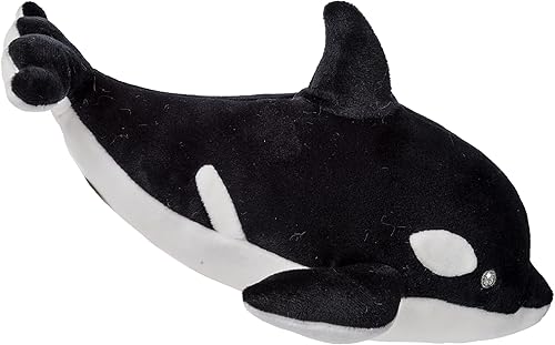 Miniatura 2 de Mary Meyer Peluche Smootheez Almohada suave de juguete, 8 pulgadas, ballena orca