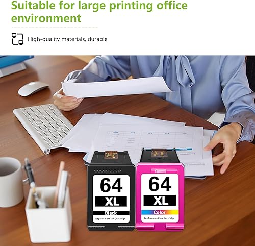 Miniatura 6 de Cartucho de tinta 67XL para impresora HP - Compatible con DeskJet 2700 2700e 2755e 2755 4155e 4155 Envy 6000 6055e 6455e 6400 6055 Envy Pro 6452