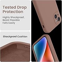 Vista 266 de FireNova Designed for iPhone 13 Pro Max Case, Silicone [Camera Protection] Phone Case with [2 Screen Protectors], Soft Anti-Scratch Microfiber Deep